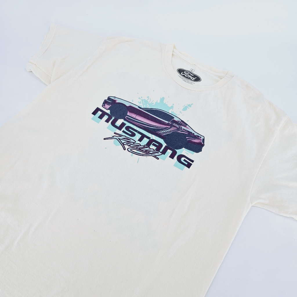 Ford Mustang American Muscle Car Racing Twin Turbo '12 Cobra Jet Graphic T-Shirt